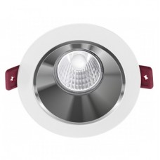 Σποτ Στρογγυλό Χωνευτό Κινητό Πλαστικό Λευκό 6528